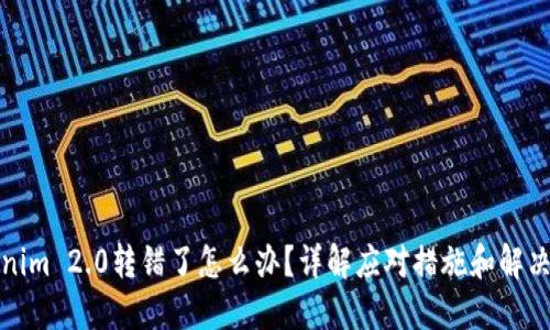 Tokenim 2.0转错了怎么办？详解应对措施和解决方案
