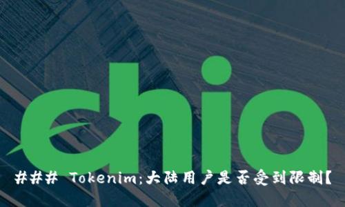 ### Tokenim:大陆用户是否受到限制?