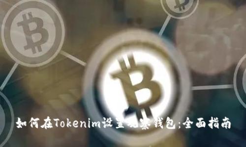 如何在Tokenim设置观察钱包：全面指南