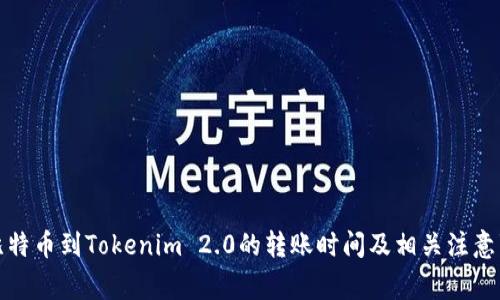 提比特币到Tokenim 2.0的转账时间及相关注意事项