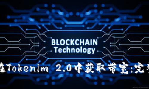 如何在Tokenim 2.0中获取带宽：完整指南