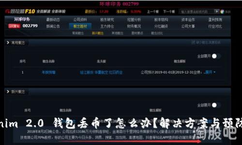 Tokenim 2.0 钱包丢币了怎么办？解决方案与预防措施