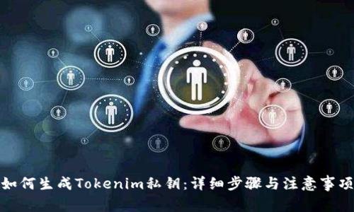 如何生成Tokenim私钥：详细步骤与注意事项