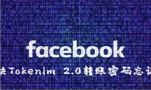如何解决Tokenim 2.0转账密码忘记的问题