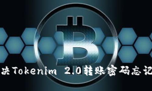 如何解决Tokenim 2.0转账密码忘记的问题