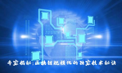 专家揭秘：区块链规模化的独家技术秘诀