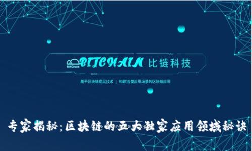 专家揭秘：区块链的五大独家应用领域秘诀