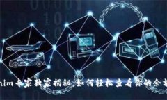 Tokenim专家独家揭秘：如何轻松查看你的余额秘诀