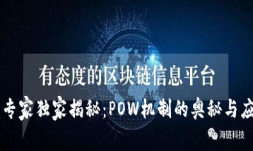 区块链专家独家揭秘：POW机制的奥秘与应用秘笈
