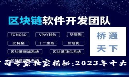 区块链铸造公司专家独家揭秘：2023年十大热门品牌揭秘