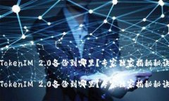 TokenIM 2.0备份到哪里？专家独家揭秘秘诀TokenIM
