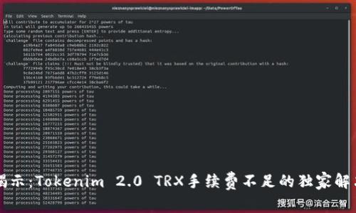 专家揭示：Tokenim 2.0 TRX手续费不足的独家解决秘诀