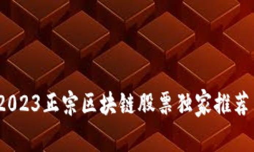 专家揭秘：2023正宗区块链股票独家推荐与市场秘诀