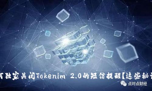 专家分享：如何独家关闭Tokenim 2.0的短信提醒？这些秘诀你不能错过！